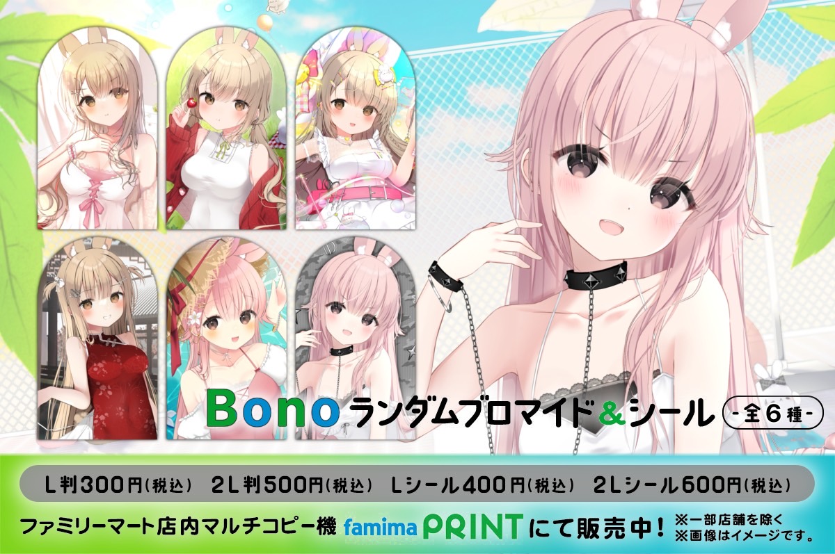 Bonoランダムブロマイド&シール