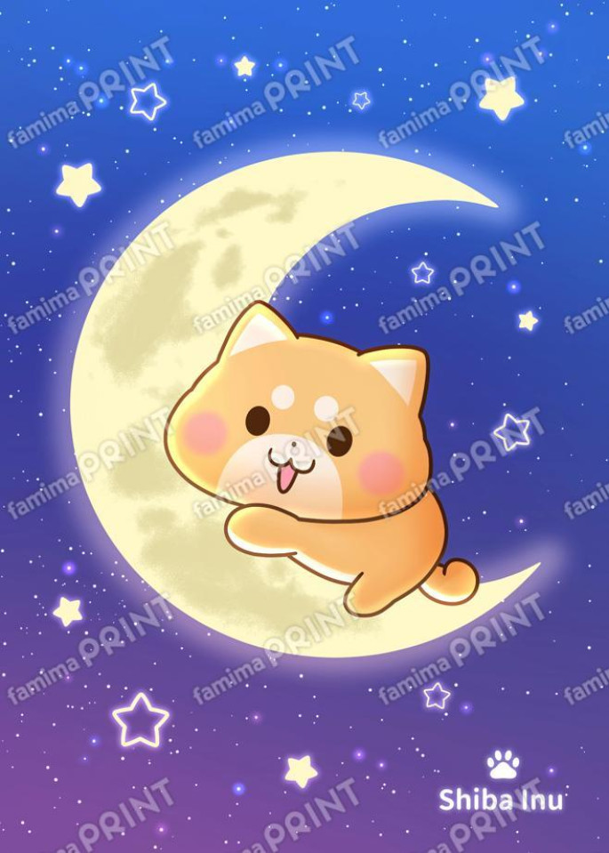 しばいぬちゃん 三日月