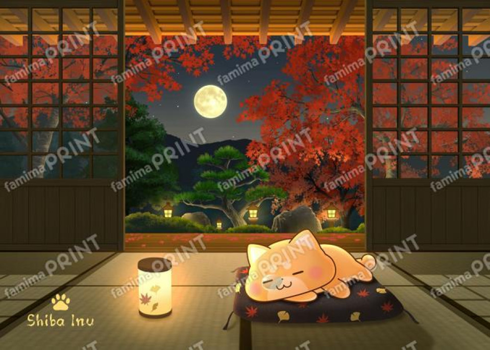 しばいぬちゃん 睡眠の秋