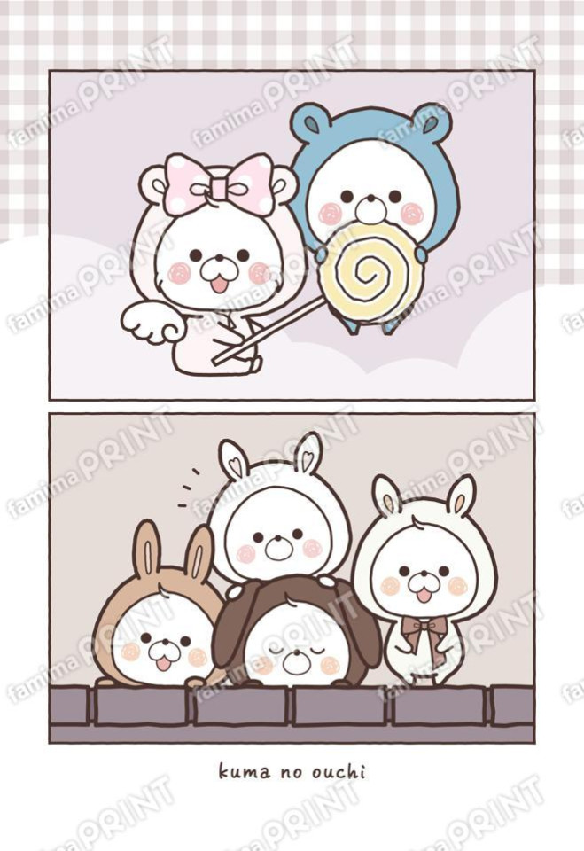 kuma no ouchi ｜くまぽこと仲間たち２　キャンディ他