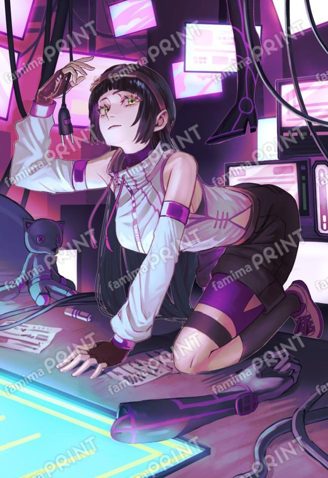 ウチの子ブロマイド&シール04