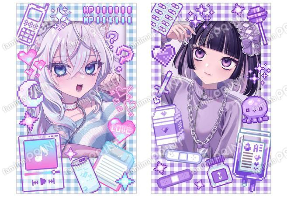 かわいい信仰チェキ風ブロマイド&シール2