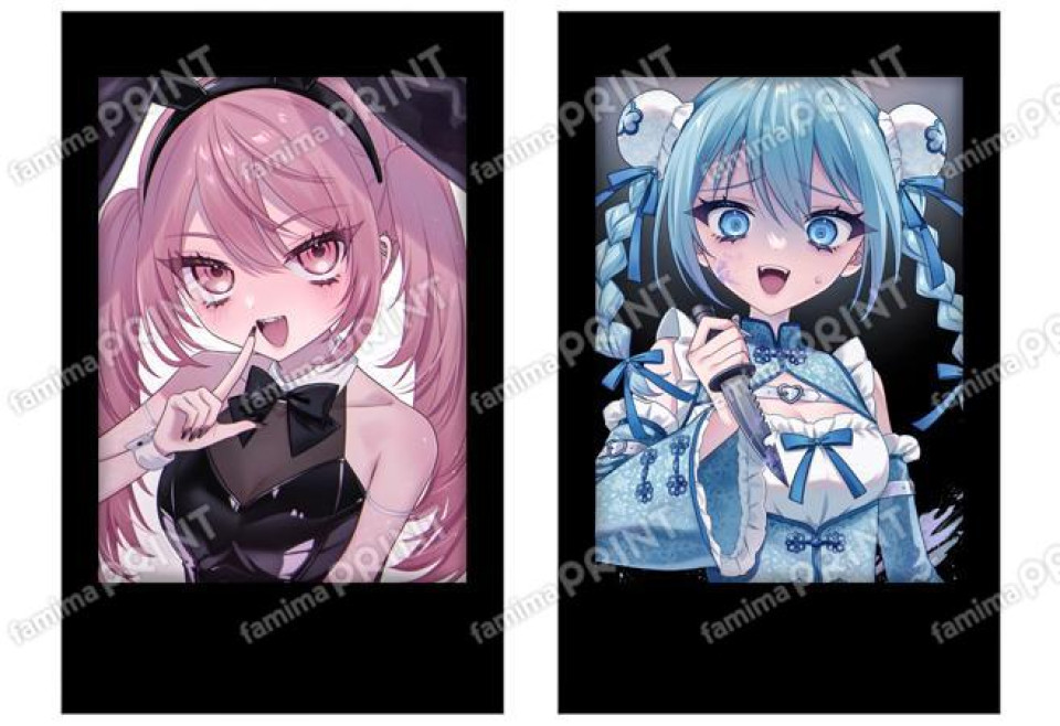 かわいい信仰チェキ風ブロマイド&シール5