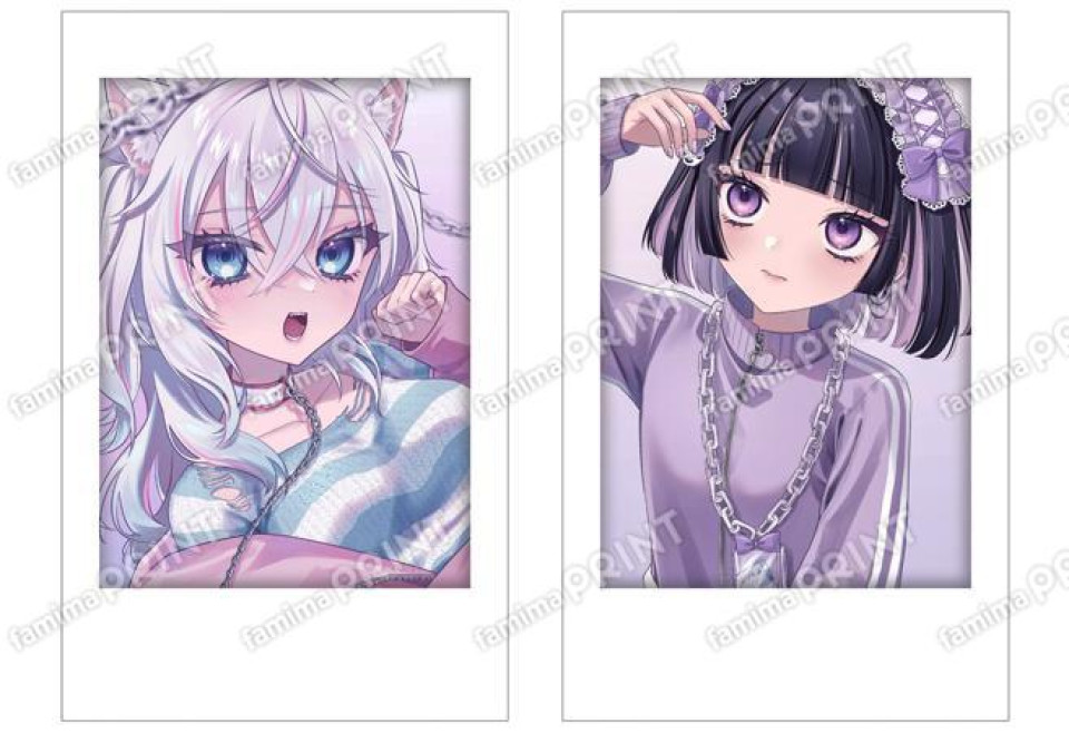 かわいい信仰チェキ風ブロマイド&シール6