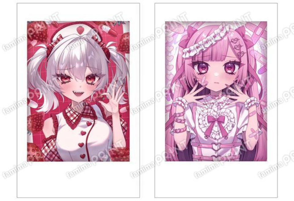 かわいい信仰チェキ風ブロマイド&シール7