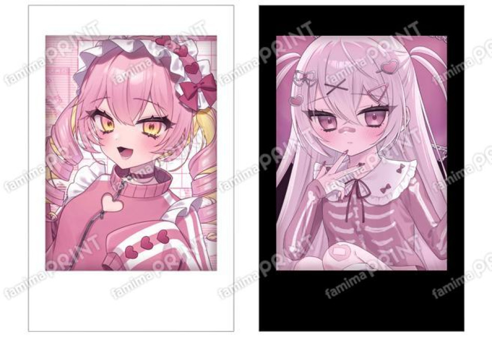 かわいい信仰チェキ風ブロマイド&シール8
